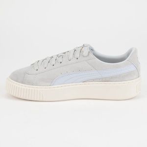 light blue puma shoes